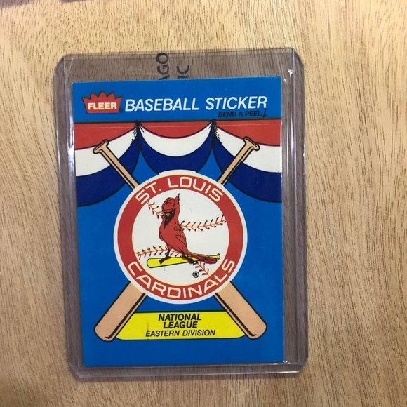 1989 - MLB  Fleer Sticker Trading Card - Picture 1 of 2